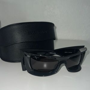 Balenciaga black sunglasses